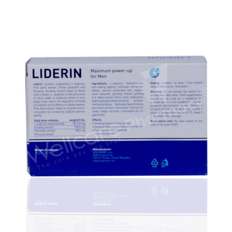 Liderin Tablets 18'S - Wellcare Pharmacy