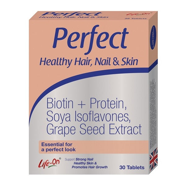 Life On Derma-Life Healthy Hair, Nail & Skin Tablets 30'S
