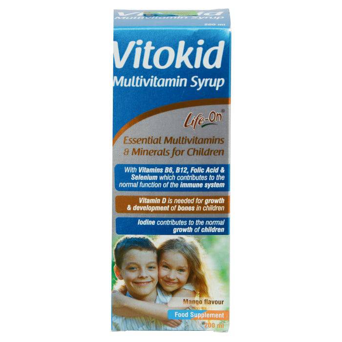 Life On Vitokid Multivitamin Syrup 200Ml