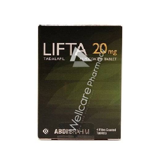 Lifta 20Mg Tablets 4'S