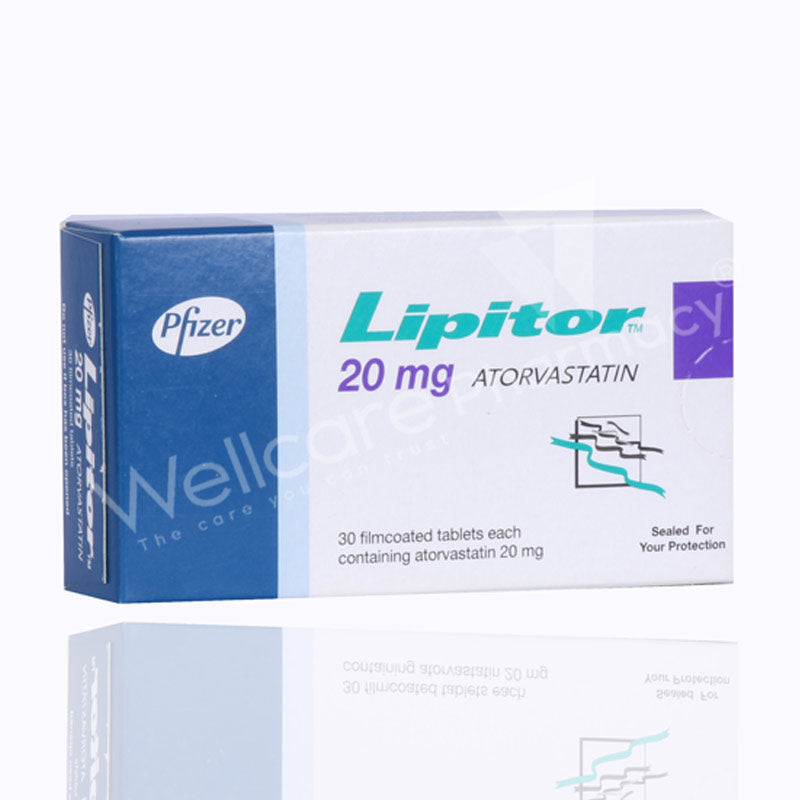 Lipitor 20Mg Tablets 30'S