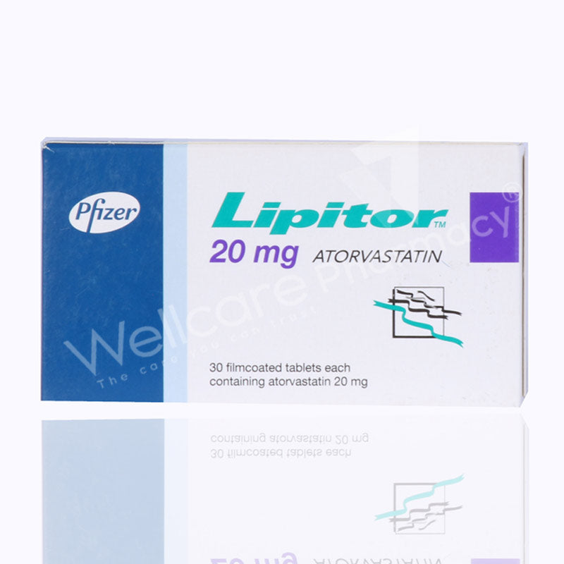 Lipitor 20mg Tablets 30'S