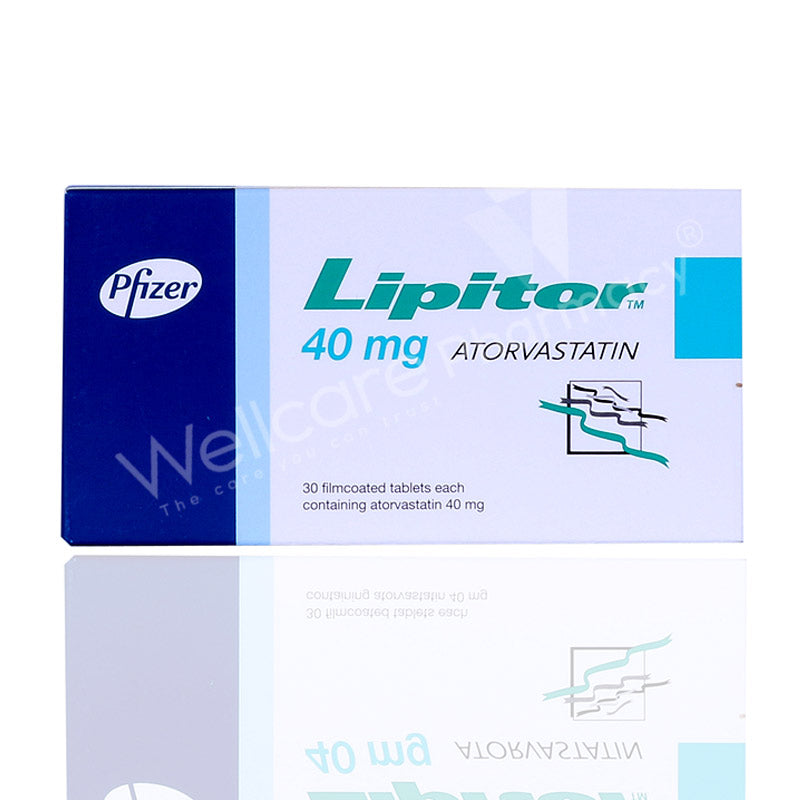 Lipitor 40mg Tablets 30'S