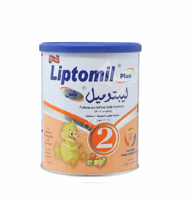 Liptomil Plus 2 Milk 400G 6-12Months