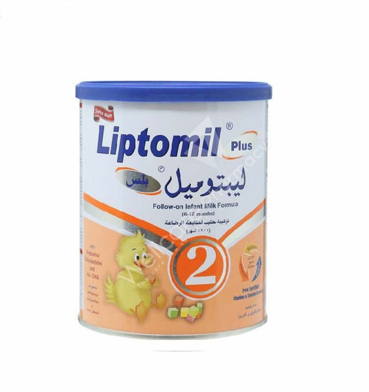 Liptomil Plus 2 Milk 400G 6-12Months