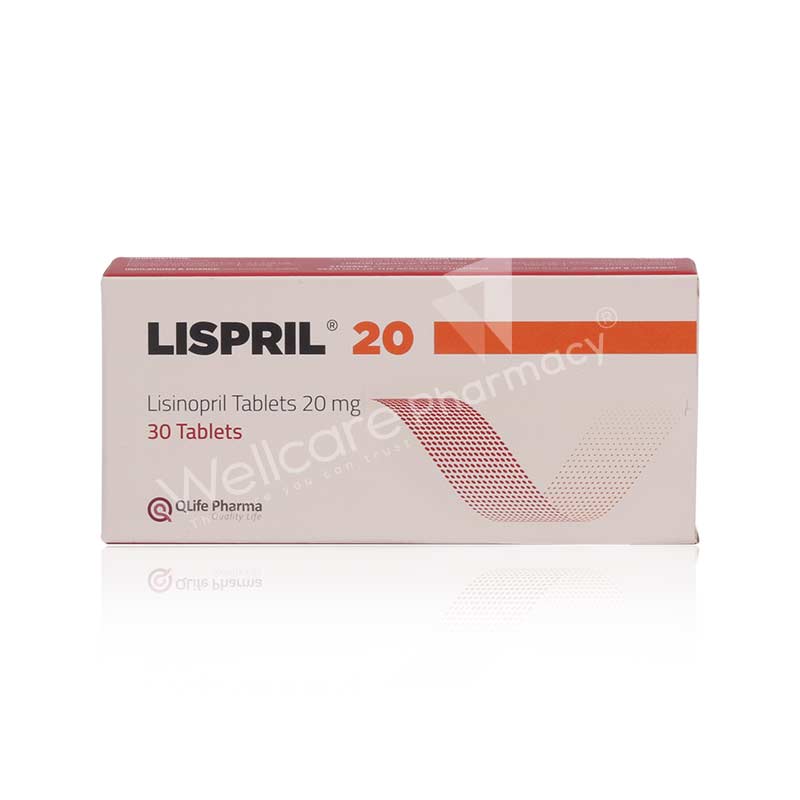 Lispril 20 Mg Tablet 3X10 30'S
