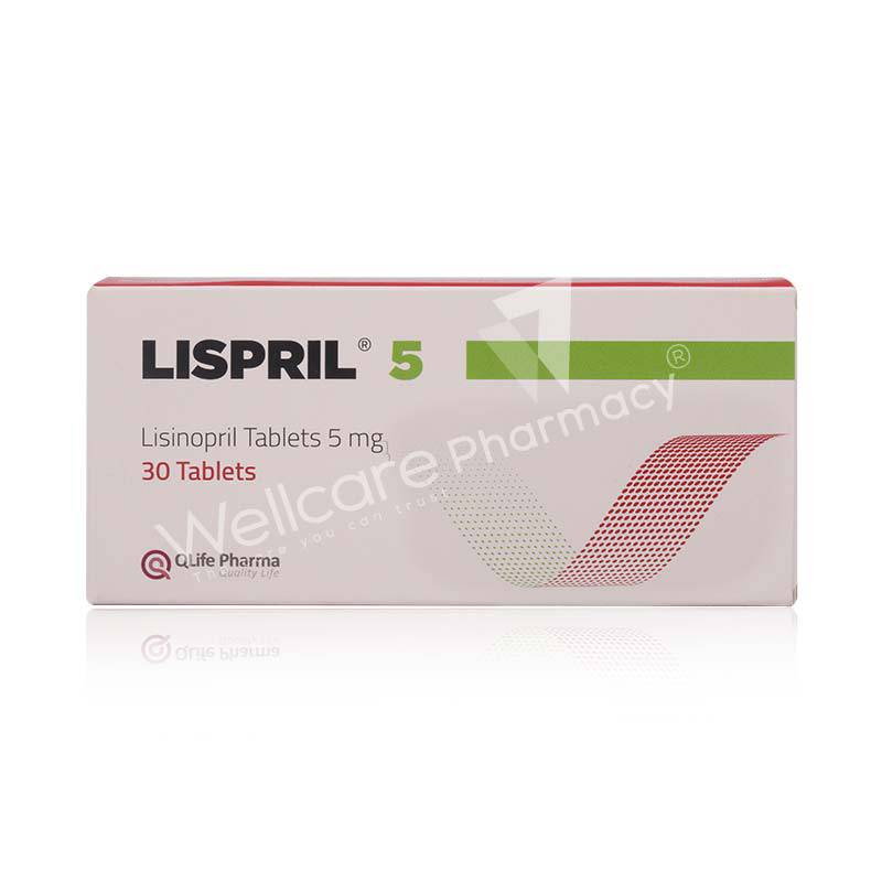 Lispril 5Mg Tablet 3X10 30'S