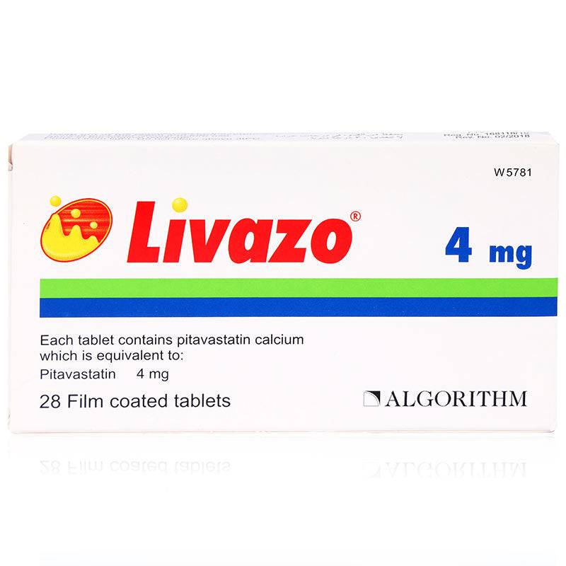 Livazo 4Mg Tablets 28'S