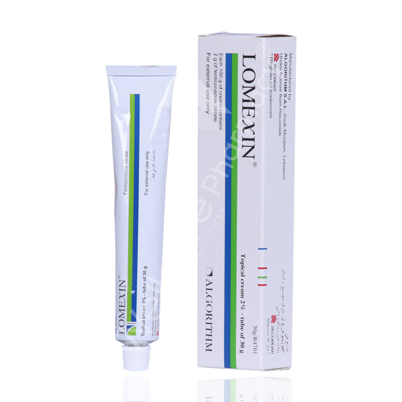 Lomexin 2% Topical Cream 30Gm
