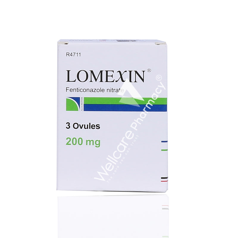 Lomexin 200Mg Ovule 3'S