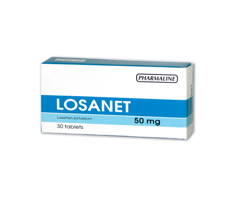 Losanet 50mg Tablets 30'S