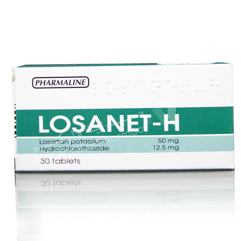Losanet H 50Mg Tablets 30S