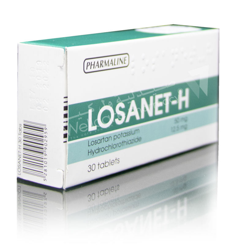 Losanet H 50Mg Tablets 30S