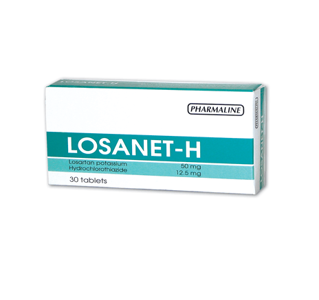 Losanet H 50Mg Tablets 30S - Wellcare Pharmacy