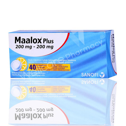 Maalox Plus Tablets 40'S