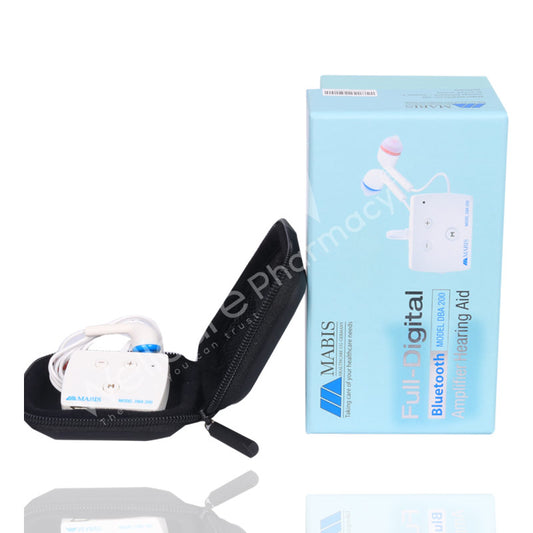 Mabis Rechargeable Bluetooth Amplifier Hearing Aid Dba200