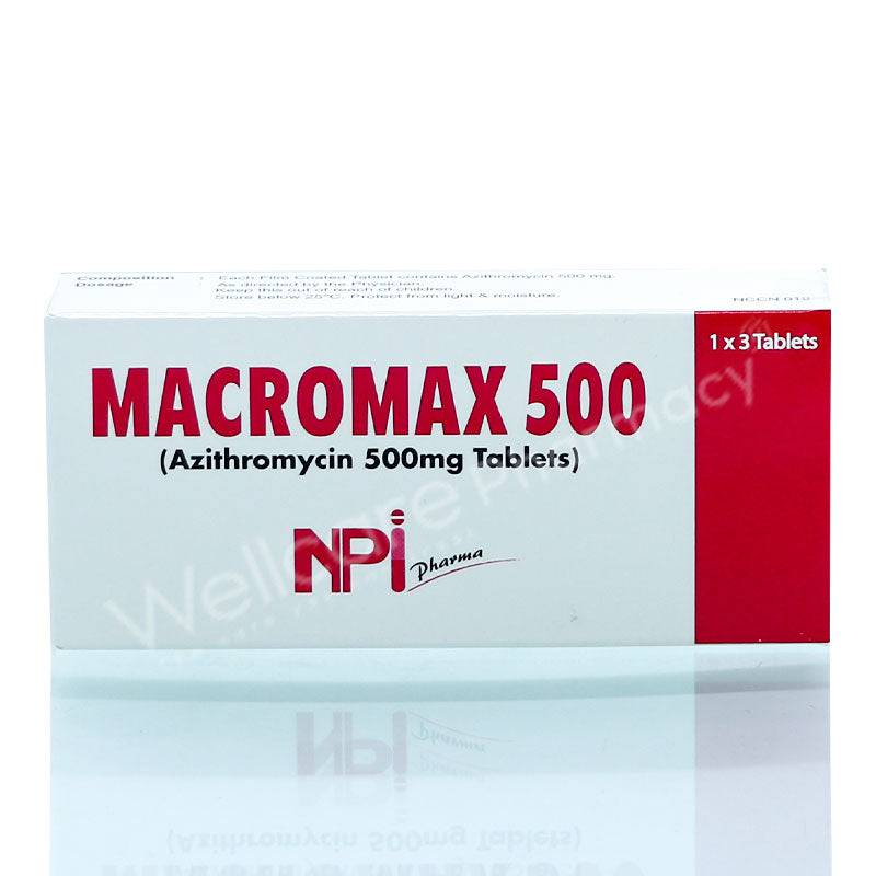 Macromax 500Mg Tablet 3'S