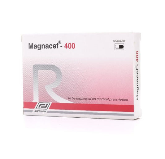 Magnacef 400Mg Capsules 6'S
