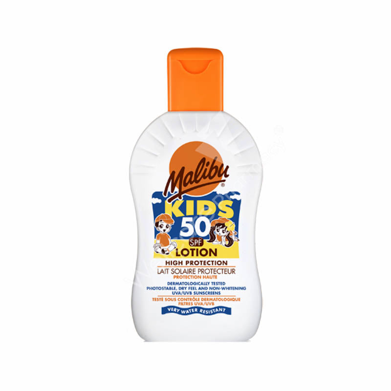 Malibu Kids Sun Protection Spf 50 Lotion 200ml