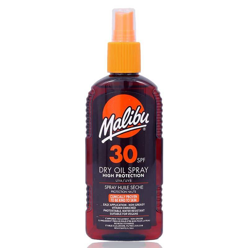 Malibu Spf30 Dry Oil Spray 200Ml