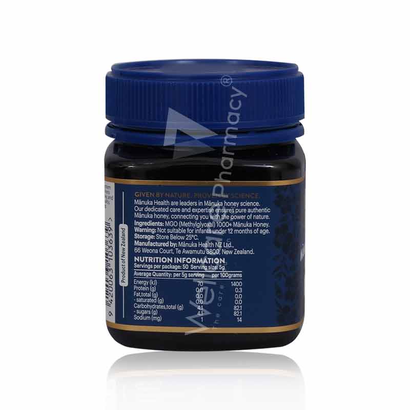 Manuka Health Mgo1000 Manuka Honey 250G