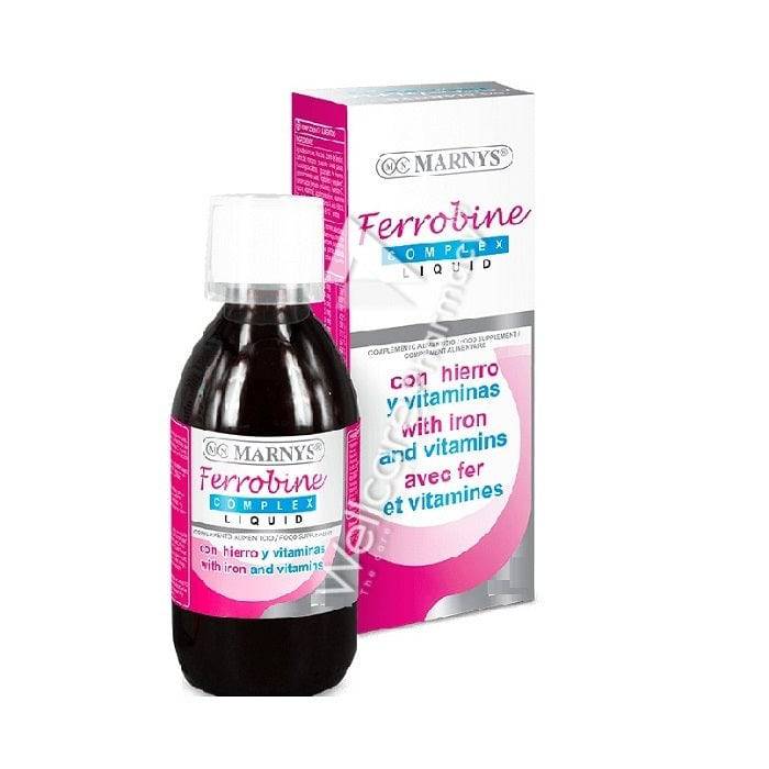 Marnys Ferrobine Complex Liquid 250Ml - Wellcare Pharmacy
