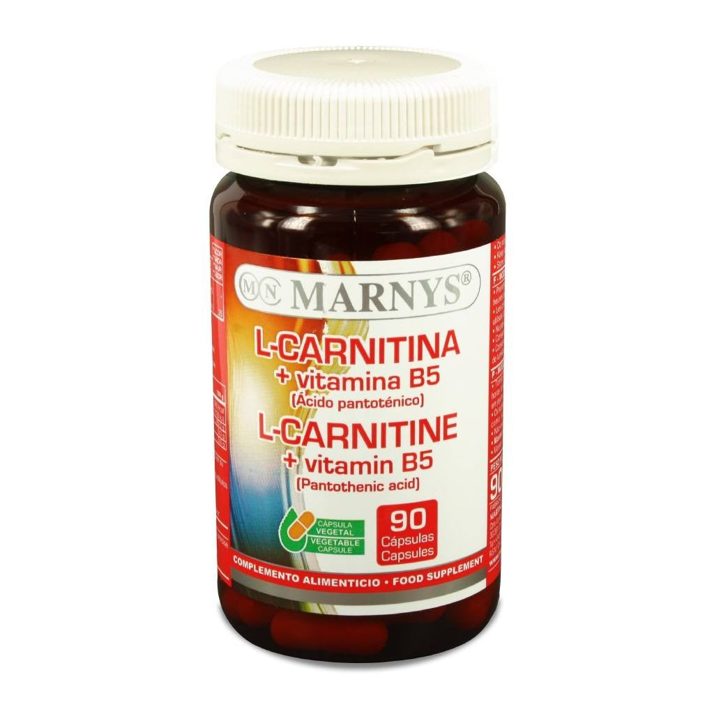 Marnys L-Carnitine + Vitamin B5 Capsules 90'S