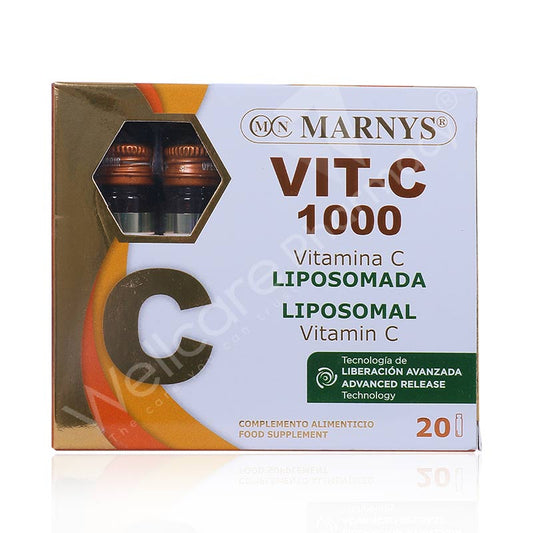 Marnys Vit C 1000Mg Vials 20'S
