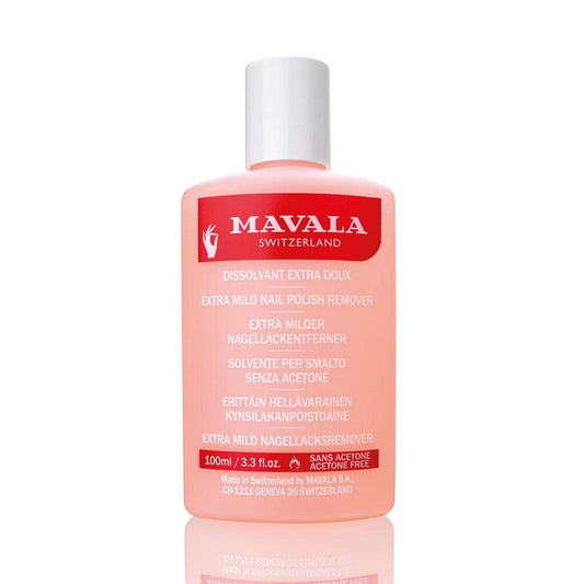Mavala Nail Polish Remover Extra Mild Pink 100Ml