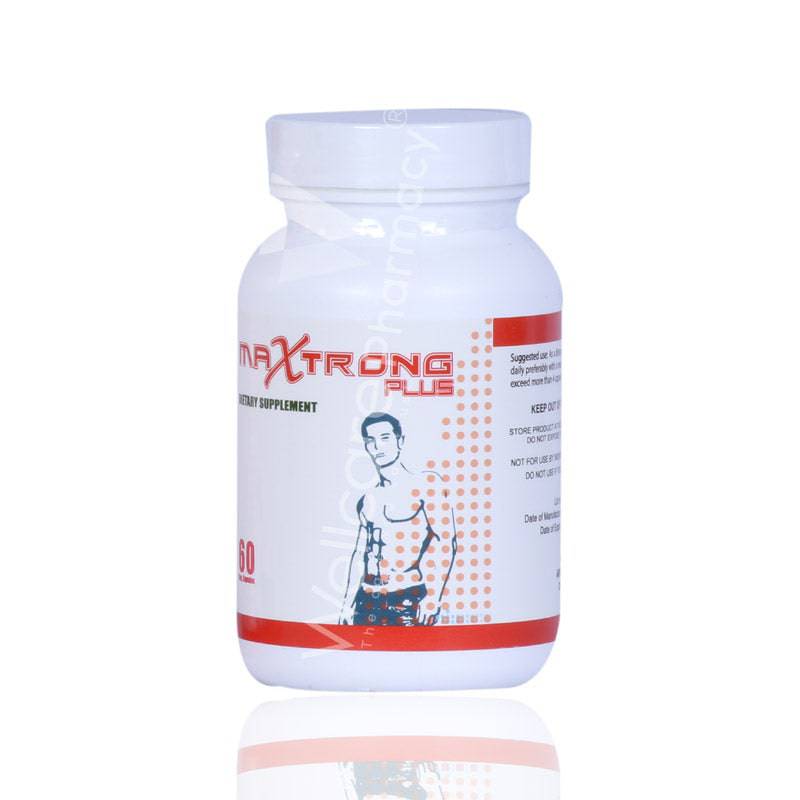 Maxtrong Plus Men Capsules 60'S - Wellcare Pharmacy