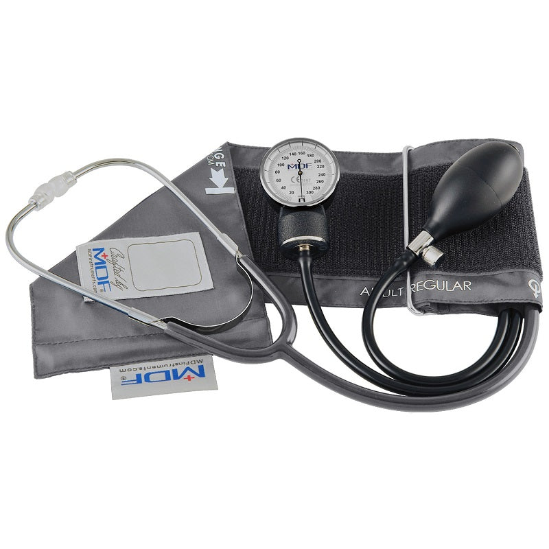 Mdf Aneroid Sphygmomanometer With Stethoscope