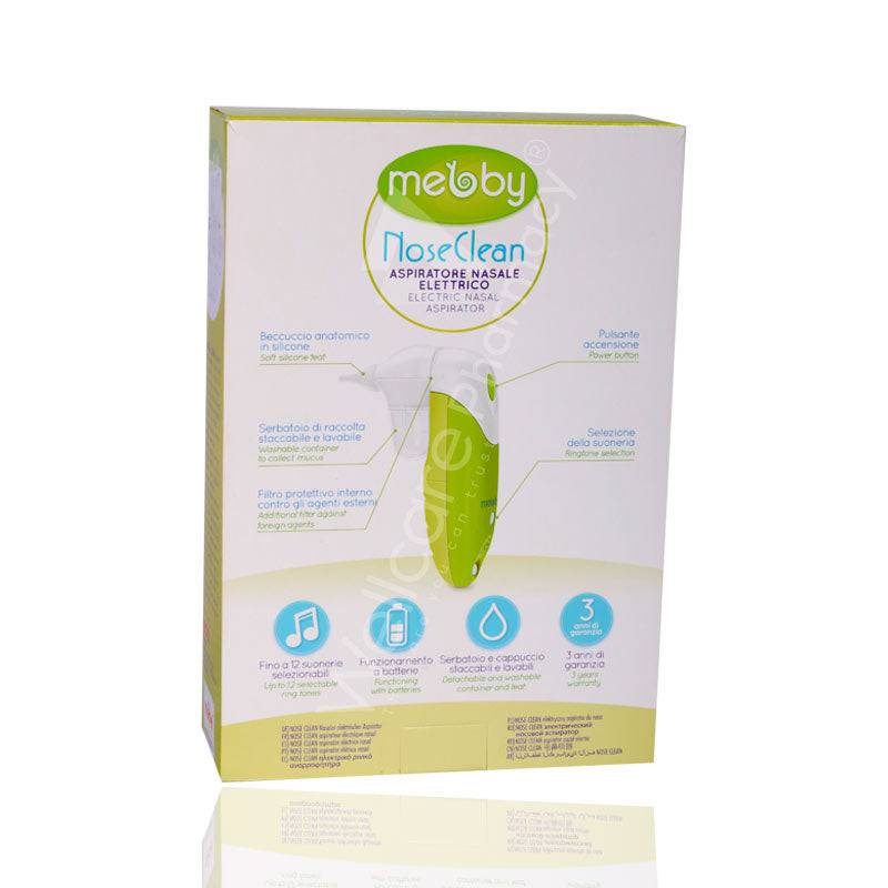 Mebby Electric Nose Clean Nasal Aspirator 1'S