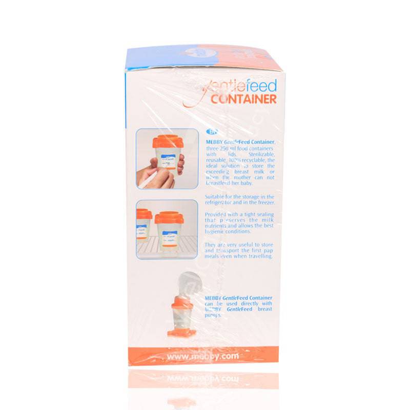 Mebby Gentle Feed Container 250Ml 3'S