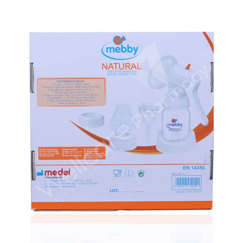 Mebby Natural Manual Breast Pump 1'S