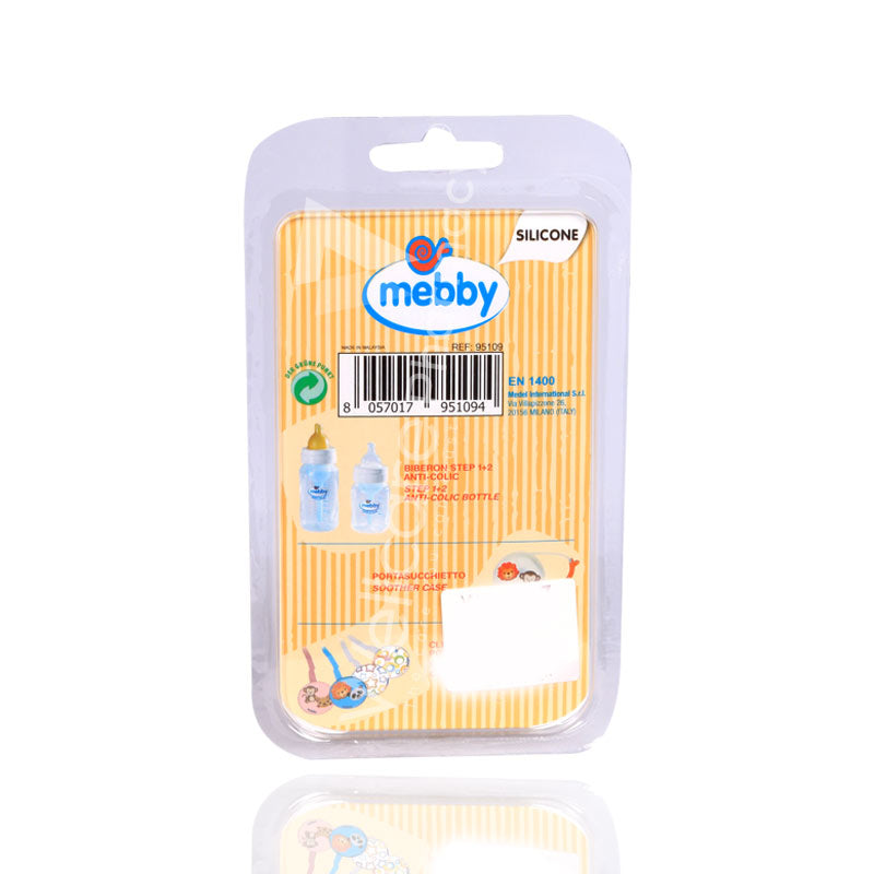 Mebby Silicone Gommolo Clear Soother 0-6M