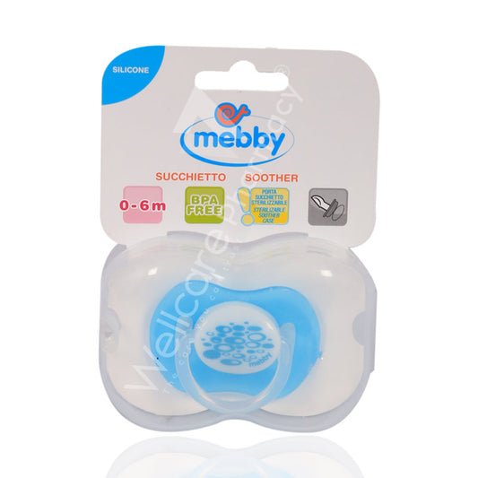 Mebby Silicone Soother Boy 1'S 0 To 6 Month