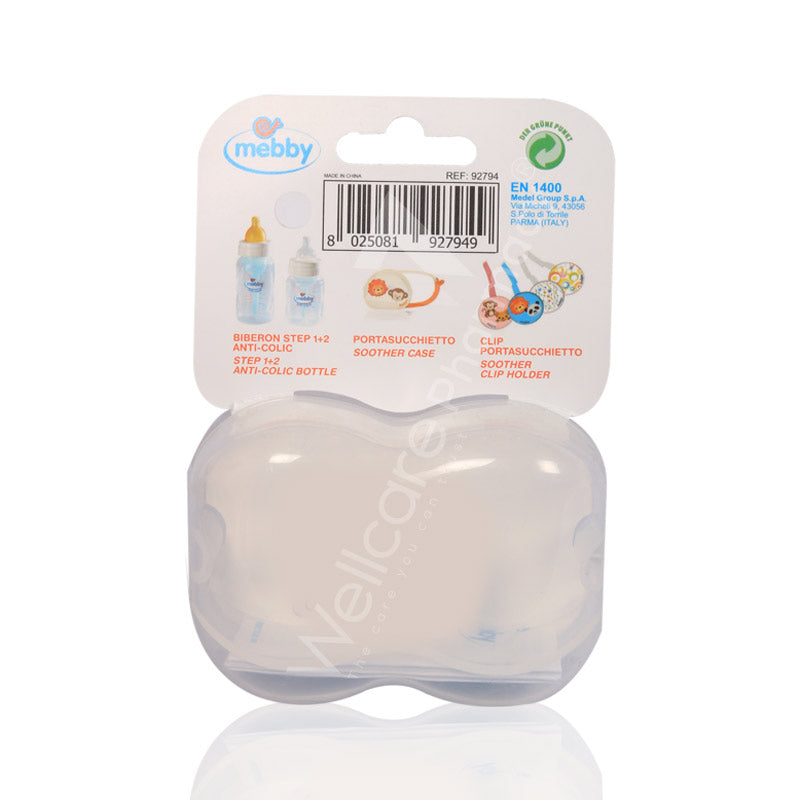 Mebby Silicone Soother Girl 1'S 6Months Plus