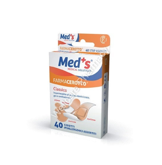 Med Plus Elasticized Polyurethane Strips Assorted 40'S