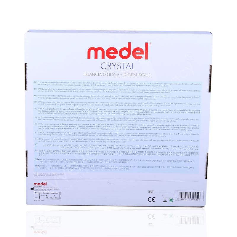 Medel Crystal Digital Weighing Scale
