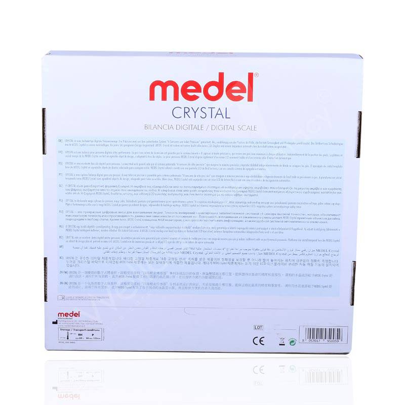 Medel Crystal Digital Weighing Scale
