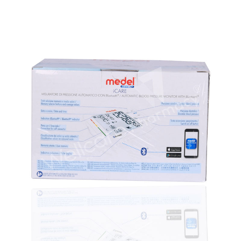 Medel Icare Blood Pressure Monitor With Bluetooth