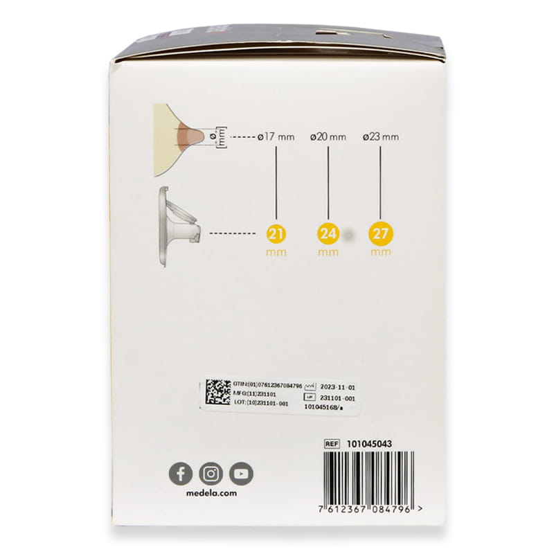 Medela 101045043 Hands-Free Breast Shields 2'S(S)21mm