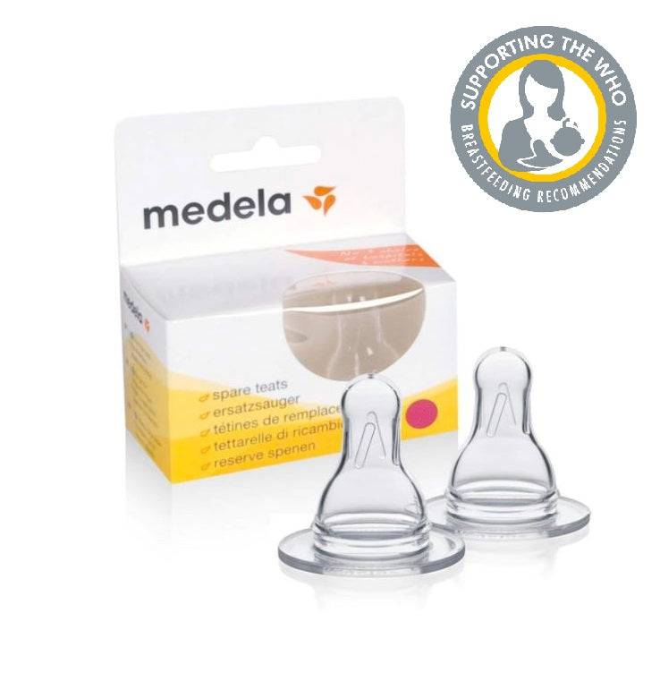 Medela Spare Teats 2'S Medium - Wellcare Pharmacy