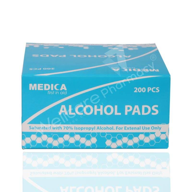 Medica Alcohol Pads 200'S - Wellcare Pharmacy