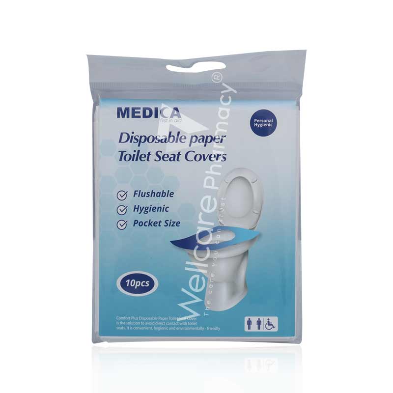 Medica Disposible Toilet Seat Cover Paper 10'S