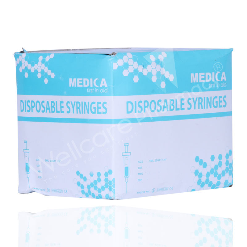 Medica/Hmd Disposable Syringe 5Ml 100'S