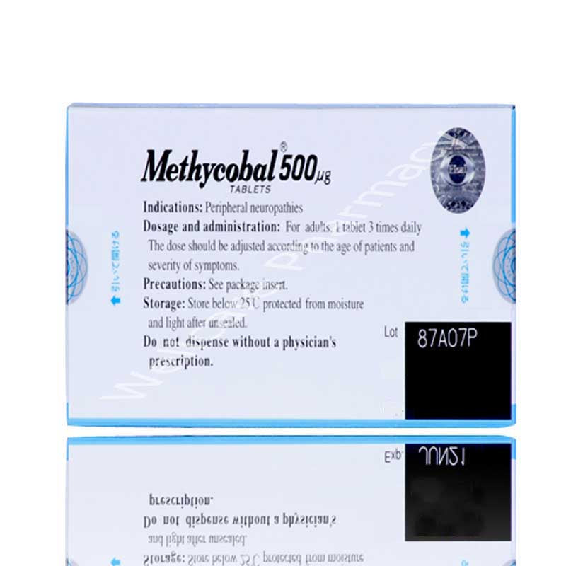 METHYCOBAL 500 MCG TAB 1X30'S - Wellcare Pharmacy