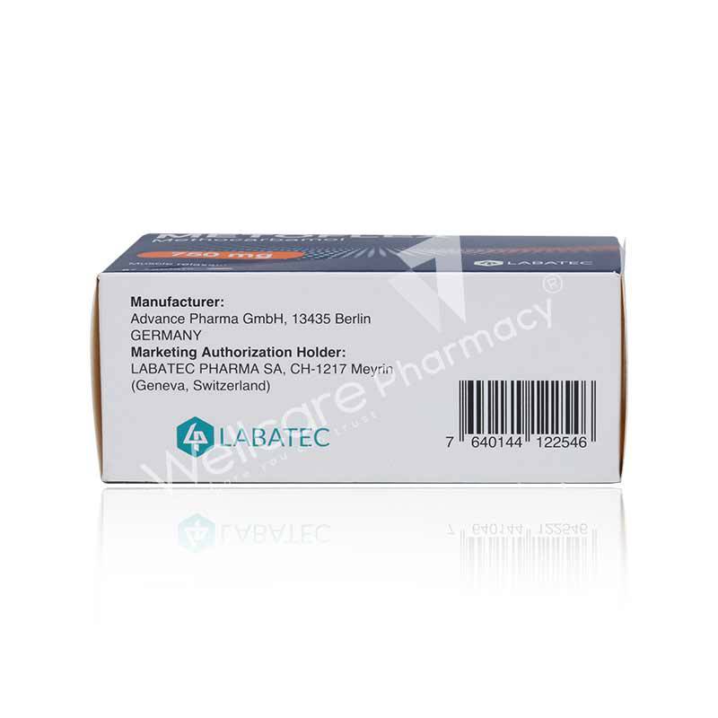 Metoflex 750Mg Tablets 50'S