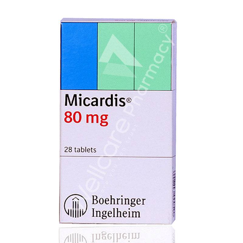 Micardis 80Mg Tablets 28'S - Wellcare Pharmacy