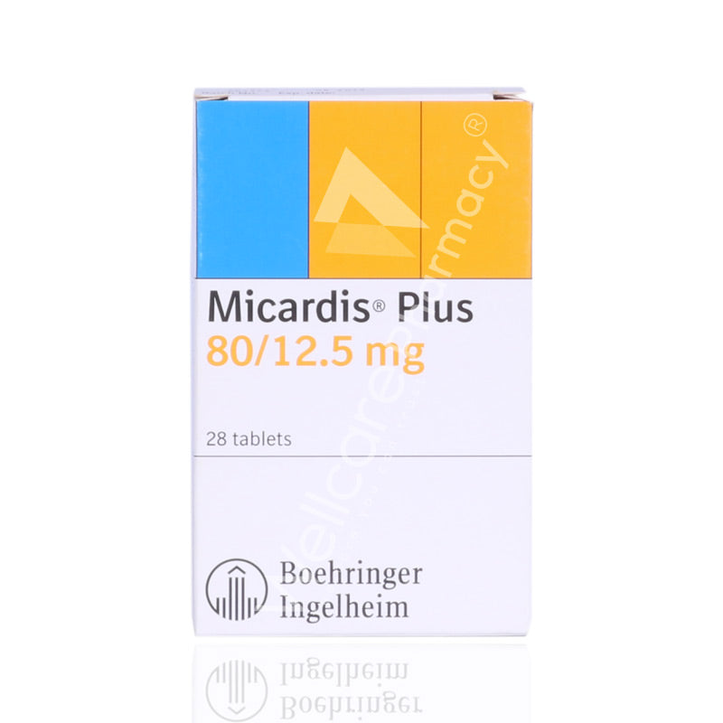 Micardis Plus 80/12.5Mg Tablets 28'S